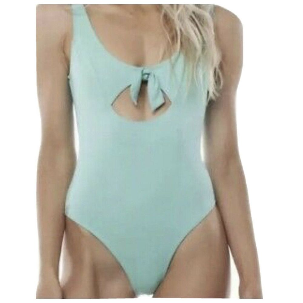 RHYTHM Gidget One Piece swimsuit Mint‎ Sz Large